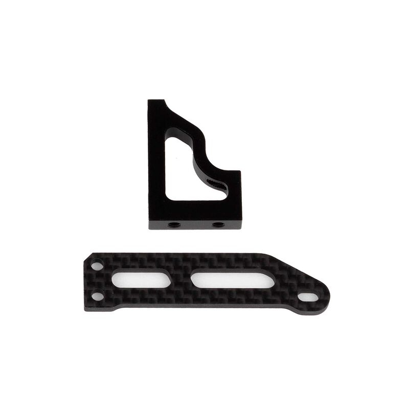 RC10B74.2 Servo Mount Set, Decoupled Slipper