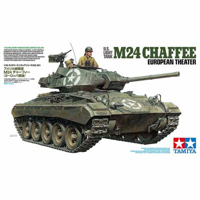 1/35 European Theater M24 Chaffee US Light Tank Model Kit 1/35 European Theater M24 Chaffee US Light Tank Model Kit