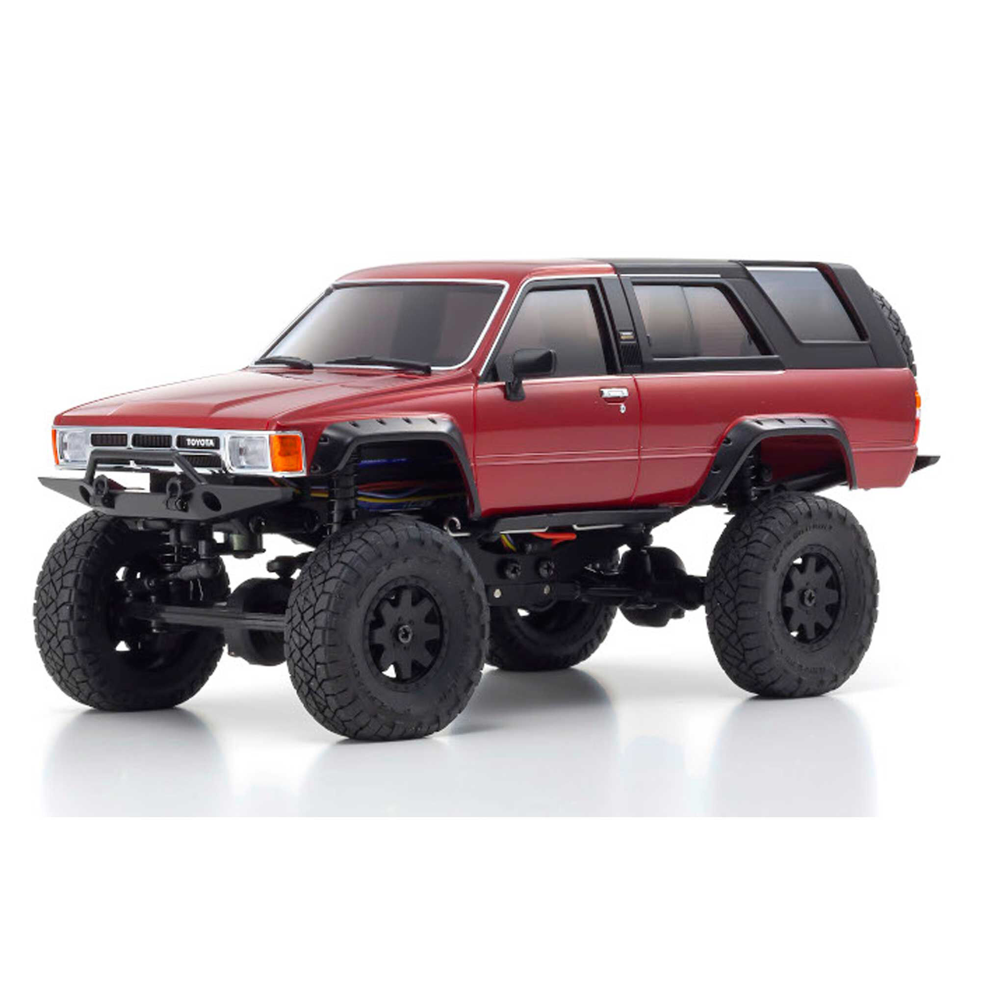 KYOSHO Mini-Z 4x4 電動ラジコンカー Kyosho MINI-Z 4WD Toyota 4Runner RTR, Red | Tower Hobbies