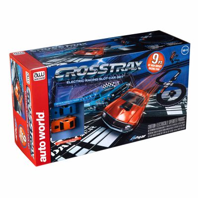 HO CrossTrax Road Course 9' Slot Race Set HO CrossTrax Road Course 9' Slot Race Set
