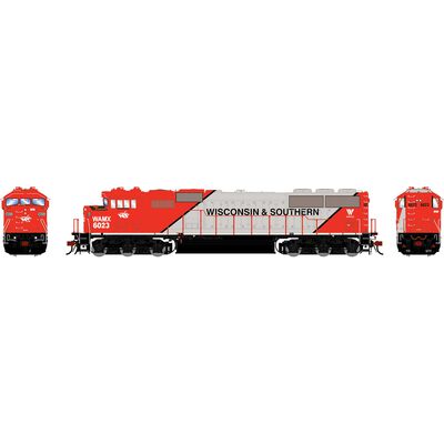 HO GEN SD60M Tri-Clops Locomotive w/DCC & Sound, WAMX #6023 HO GEN SD60M Tri-Clops Locomotive w/DCC & Sound, WAMX #6023