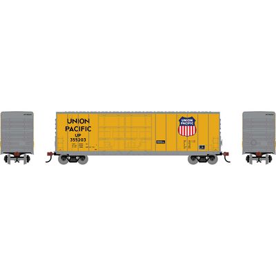 HO RND 50' High-Cube Smooth Side Box Car, UP #355203 HO RND 50' High-Cube Smooth Side Box Car, UP #355203