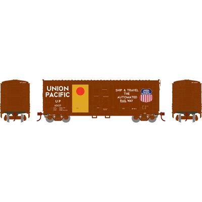 HO 40' Grain Loading Box Car, UP #113137 HO 40' Grain Loading Box Car, UP #113137