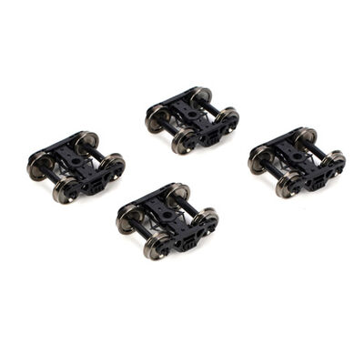 HO 100-Ton Roller Bearing Truck, .110" Tread (2Pr) HO 100-Ton Roller Bearing Truck, .110" Tread (2Pr)