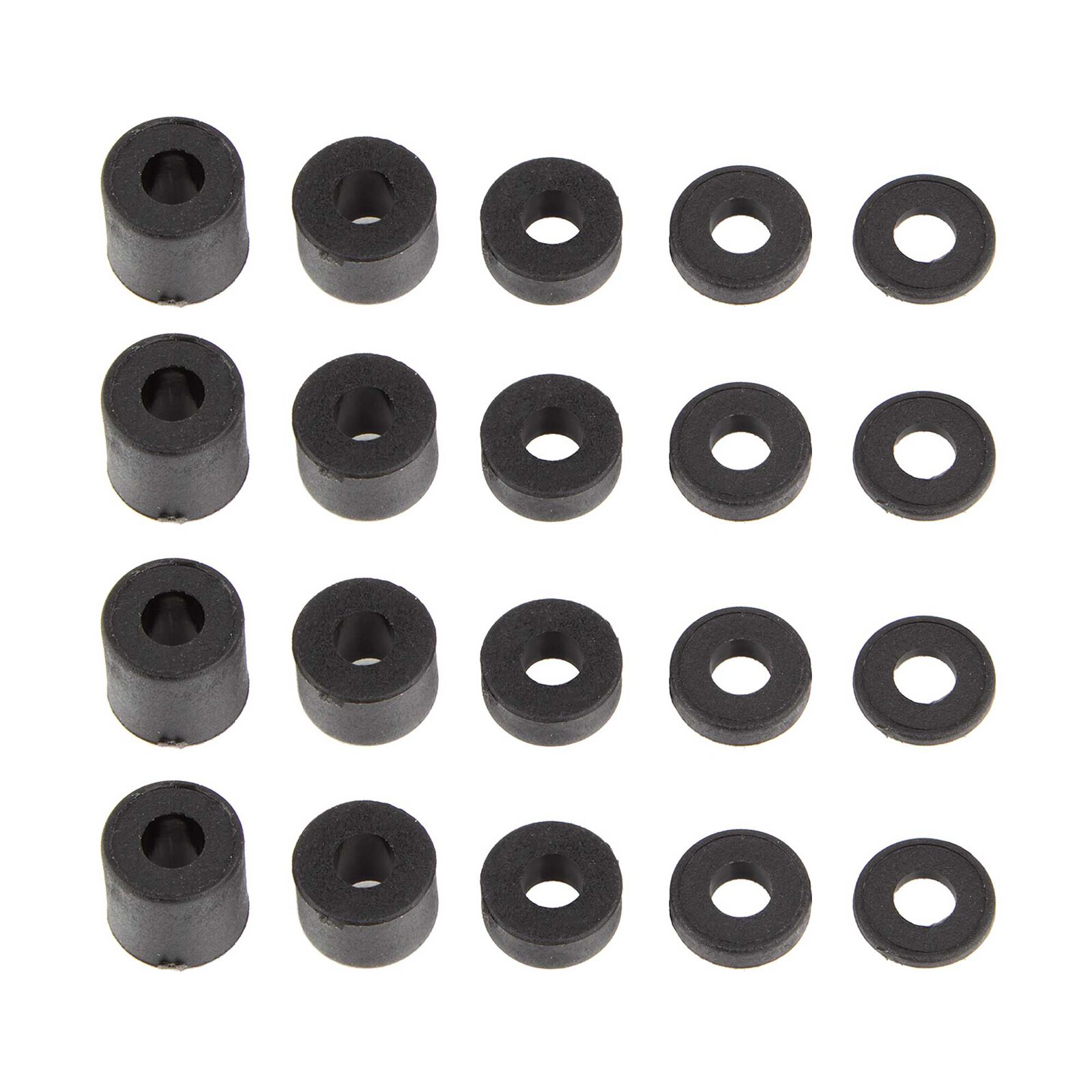 Plastic Spacer Set 3x7mm, 1/10 Element Enduro