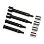 +5mm CNC Steel Axle Set, 1/24 Losi Micro-B