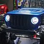 TrickFlex Halo Light Kit, 1/10 Axial SCX10 III Jeep JLU Wrangler (Power Off Receiver)
