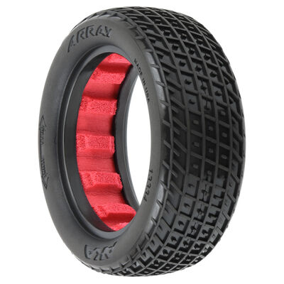 1/10 Array Medium Soft 2WD/4WD Front 2.2" Dirt Oval Tires (2) 1/10 Array Medium Soft 2WD/4WD Front 2.2" Dirt Oval Tires (2)