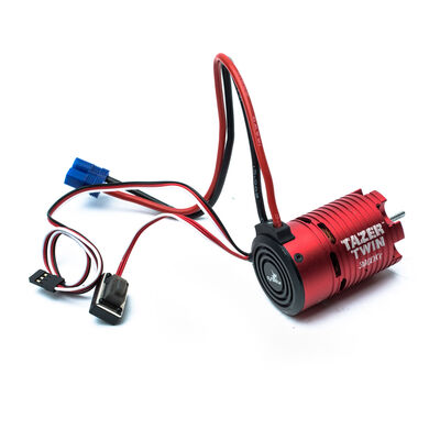 Tazer Twin 2-in1 3000Kv Brushless Motor / 45A ESC Combo, 2S: EC3 Tazer Twin 2-in1 3000Kv Brushless Motor / 45A ESC Combo, 2S: EC3