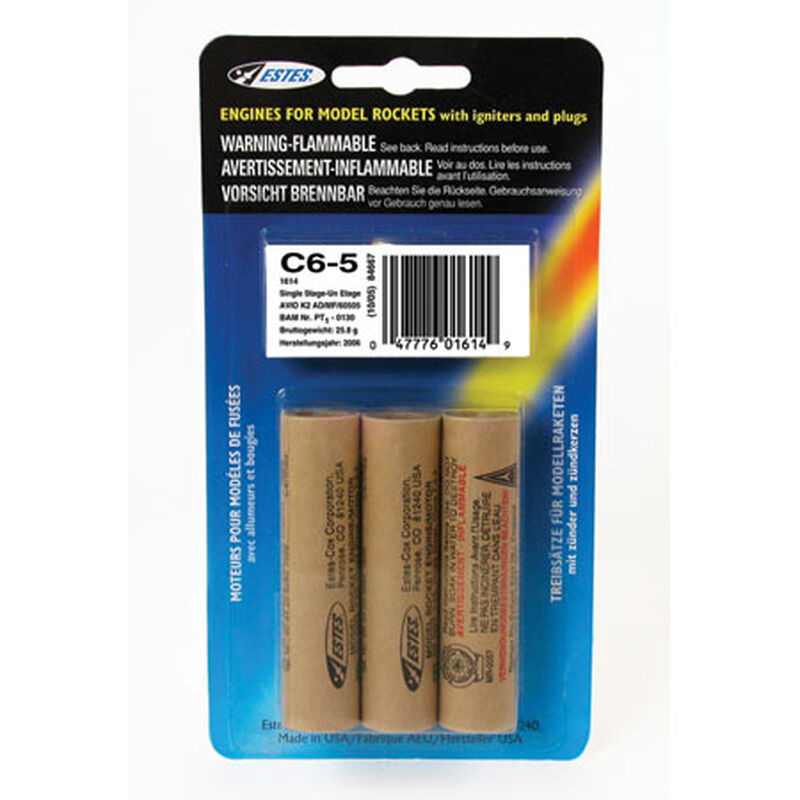 C6-5 Standard Rocket Engines (3)