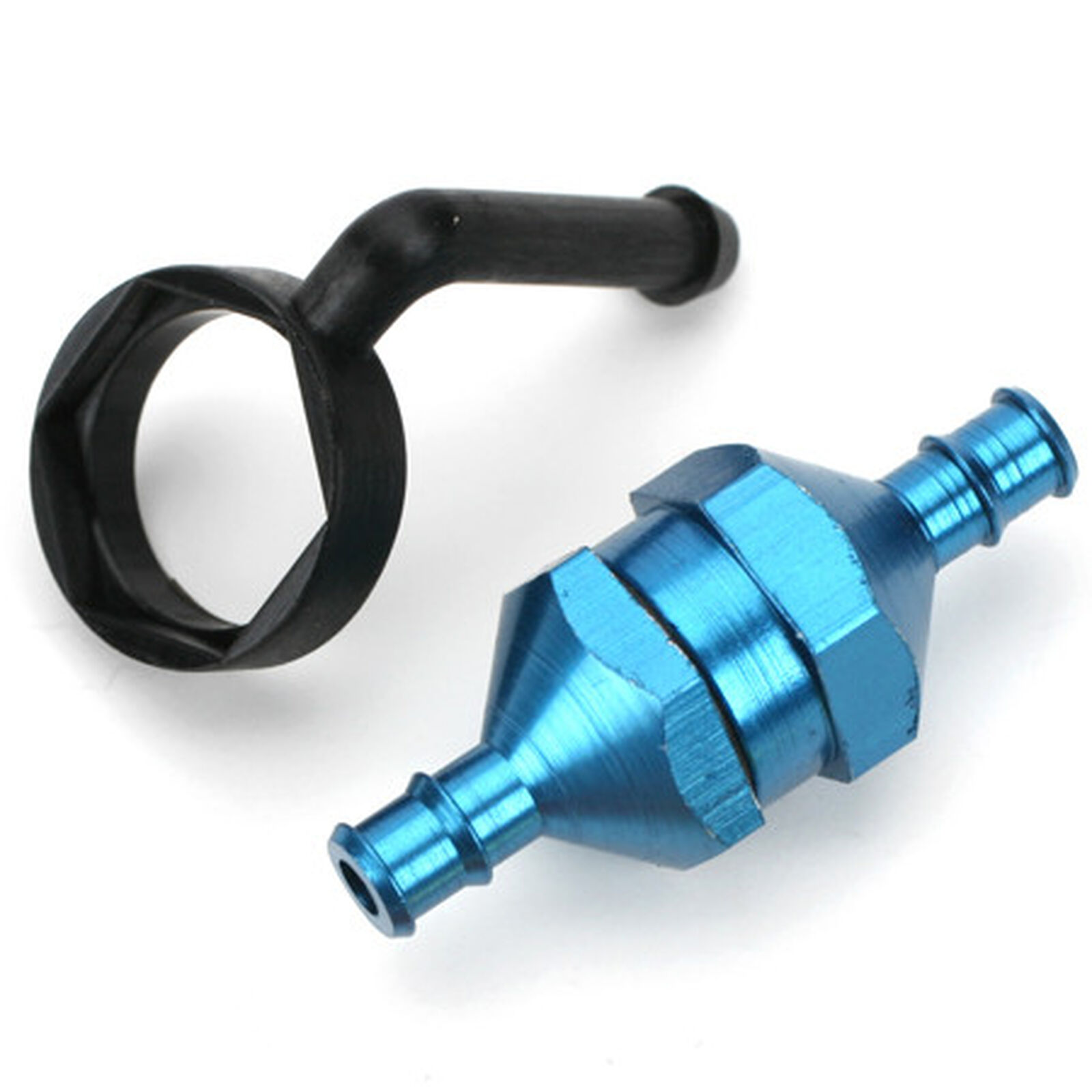 In-Line Fuel Filter, Blue