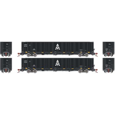 N NSC 6000 Gondola with Load, AIMX #20100, 21225 (2) N NSC 6000 Gondola with Load, AIMX #20100, 21225 (2)