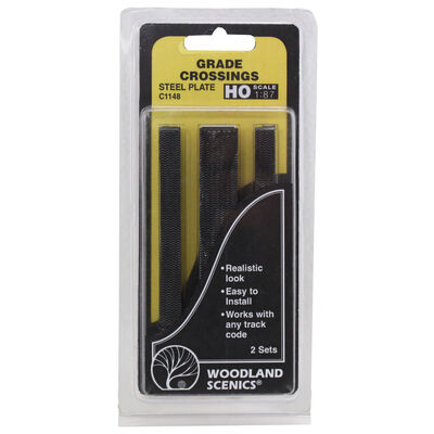 HO Grade Crossing, Steel Plates HO Grade Crossing, Steel Plates