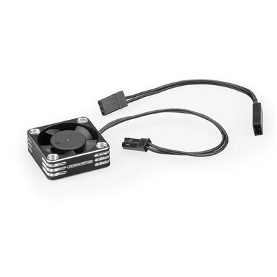 High-Flow 30x30x10mm Aluminum Cooling Fan, Black High-Flow 30x30x10mm Aluminum Cooling Fan, Black