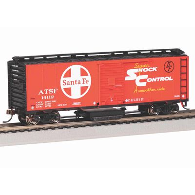 HO TRACK CLEANING CAR SANTA FE #14112 HO TRACK CLEANING CAR SANTA FE #14112