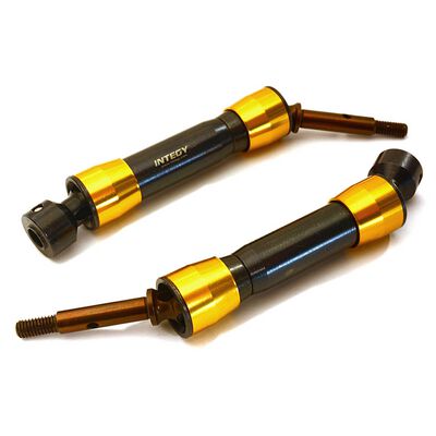 V2XHD Steel Rear Universal Drive Shaft, Gold: Traxxas Slash, Stampede 4x4 V2XHD Steel Rear Universal Drive Shaft, Gold: Traxxas Slash, Stampede 4x4