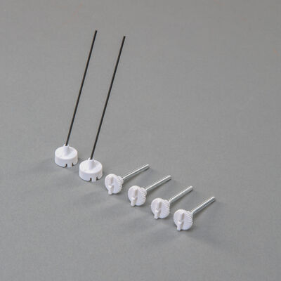 Wing Thumb Screws with Antennas: Carbon-Z Cub SS 2m Wing Thumb Screws with Antennas: Carbon-Z Cub SS 2m