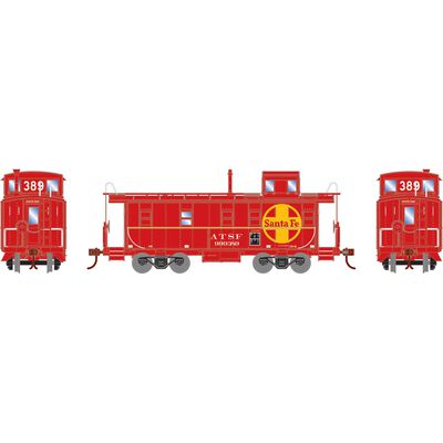 HO Cupola Caboose, ATSF #999389 HO Cupola Caboose, ATSF #999389