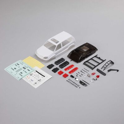 Body, White: SCX24 Lexus GX 470 Body, White: SCX24 Lexus GX 470