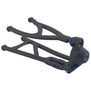 True-Track Rear A-Arm Conversion, Black: Revo