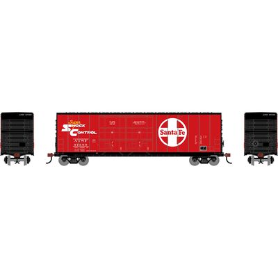 HO RND 50' High-Cube Smooth Side Box Car, ATSF #47599 HO RND 50' High-Cube Smooth Side Box Car, ATSF #47599