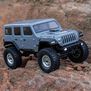 1/24 SCX24 2019 Jeep Wrangler JLU CRC 4X4 RTR Brushed Rock Crawler (Battery & Charger Included), Gray