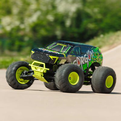 1/10 GORGON 2WD RTR Brushed Monster Truck (Battery & Charger Included), Yellow 1/10 GORGON 2WD RTR Brushed Monster Truck (Battery & Charger Included), Yellow