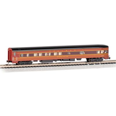 72' SMOOTH-SIDE BAGGAGE CAR - PRR - FLEET OF MODERNISM (Metropolitan View) - N Scale 72' SMOOTH-SIDE BAGGAGE CAR - PRR - FLEET OF MODERNISM (Metropolitan View) - N Scale