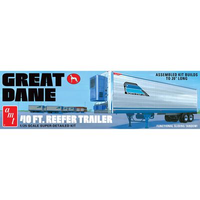 1/25 Great Dane 40' Reefer Trailer Model Kit 1/25 Great Dane 40' Reefer Trailer Model Kit