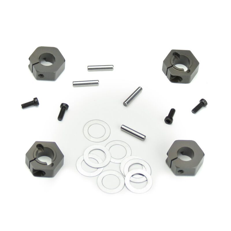 12mm Aluminum Hex Adapters for M6 Driveshafts