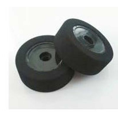 1/10 Foam Custom Works Dirt Oval Front Mounted Tires, Green (2) 1/10 Foam Custom Works Dirt Oval Front Mounted Tires, Green (2)