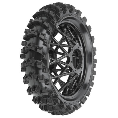 1/4 Dunlop Geomax MX14 V2 Bead CR4 Rear Tire MTD Black Bullyspoke: MX 1/4 Dunlop Geomax MX14 V2 Bead CR4 Rear Tire MTD Black Bullyspoke: MX
