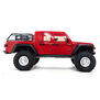 1/10 SCX10 III Jeep JT Gladiator 4X4 RTR Brushed Rock Crawler, Red