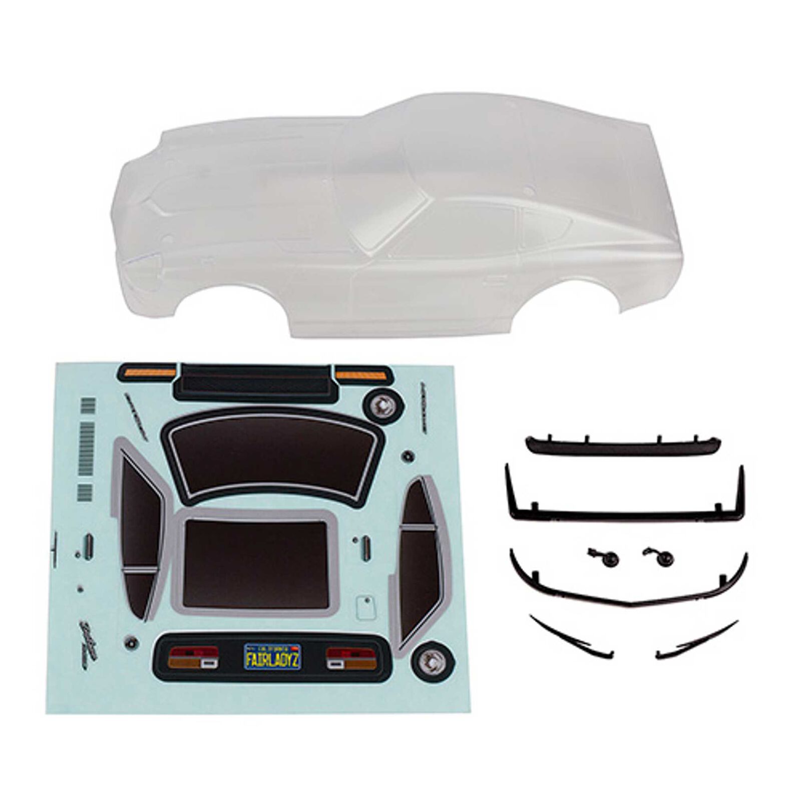 1/27 SR27 Datsun 240Z Body Set, Clear
