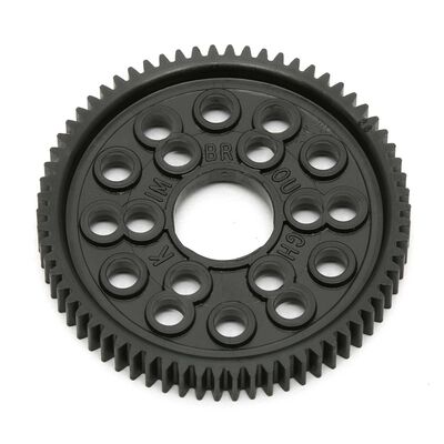 66T 48 Pitch Spur Gear, , 1/10 Team Associated TC3 66T 48 Pitch Spur Gear, , 1/10 Team Associated TC3