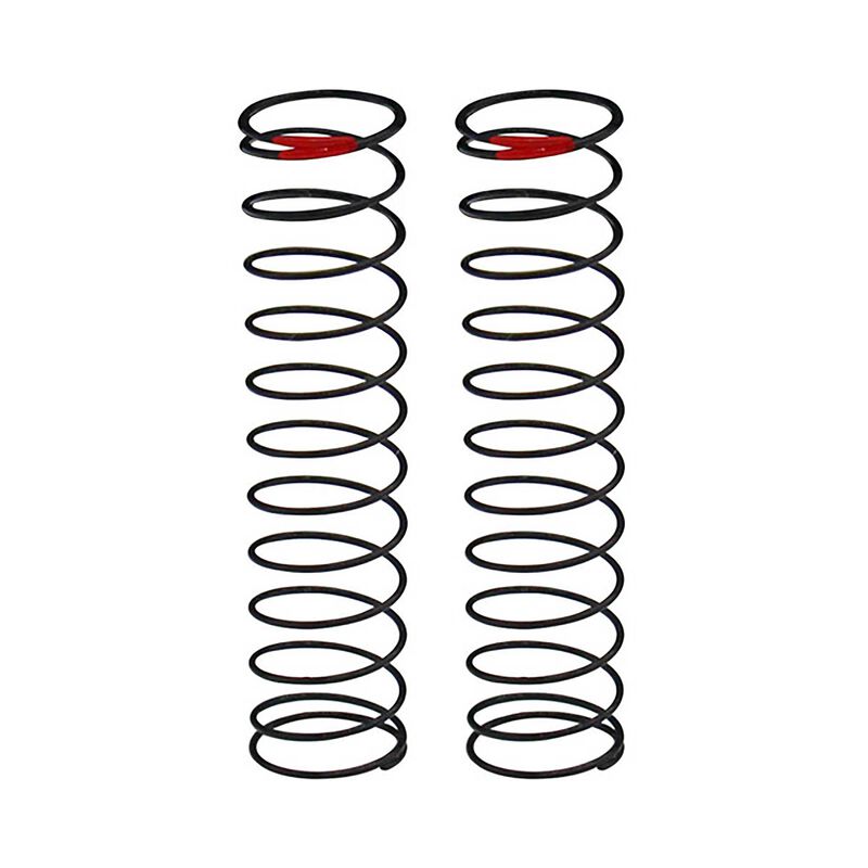 Shock Springs 0.072 Rate, Red (2): Traxxas TRX4-M