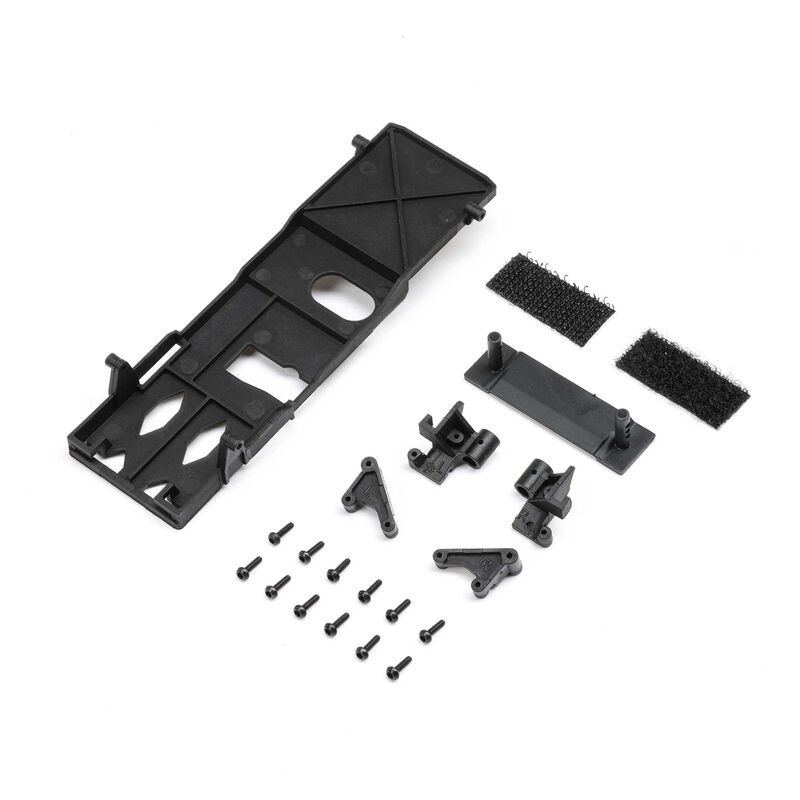 Shock/Body Mount, Battery Tray: SCX24 Lexus GX 470