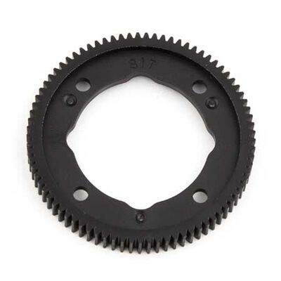 81T 48P Spur Gear, 1/10 Team Associated RC10B64D 81T 48P Spur Gear, 1/10 Team Associated RC10B64D