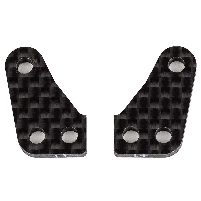 Factory Team +1 Degree Steering Block Arms, 1/10 Team Associated RC10B74