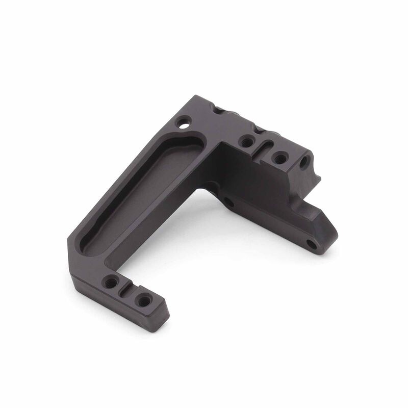 Aluminum Servo Mount, 1/10 H10 Optic 4x4 Trail Buggy, Black