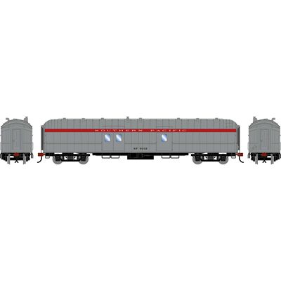 HO ATH 60' Pullman Common Standard Baggage Car, SP 'Stainless Scarlet' #6042 HO ATH 60' Pullman Common Standard Baggage Car, SP 'Stainless Scarlet' #6042