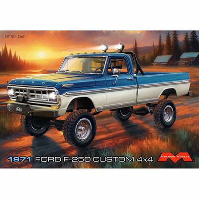 1/25 1971 Ford F-250 Custom 4x4 Model Kit 1/25 1971 Ford F-250 Custom 4x4 Model Kit