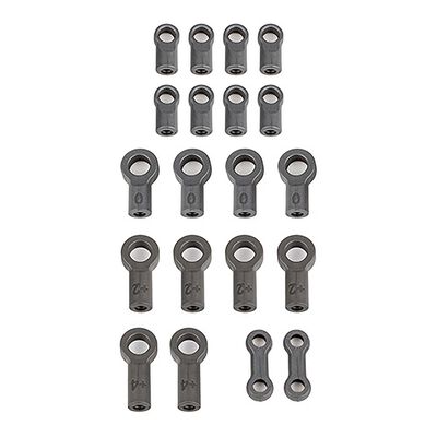 13mm Shock Rod End Set, 1/10 Team Associated RC10B6.4 13mm Shock Rod End Set, 1/10 Team Associated RC10B6.4