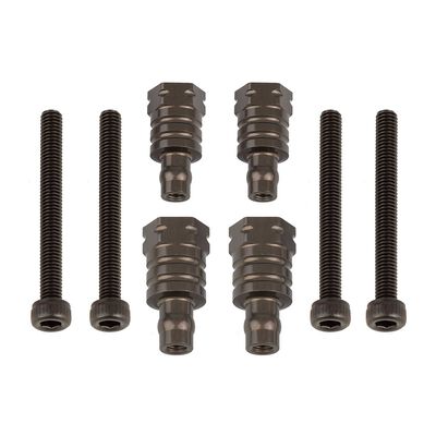 RC8B4 FT Shock Bushings, 12.5mm & 16mm, aluminum RC8B4 FT Shock Bushings, 12.5mm & 16mm, aluminum