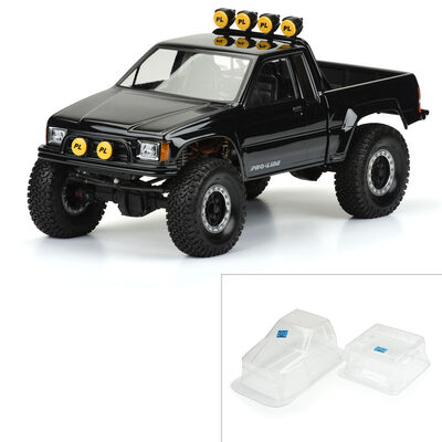 1/10 1985 Toyota HiLux SR5 Clear Body 12.3" (313mm) Wheelbase Crwlrs 1/10 1985 Toyota HiLux SR5 Clear Body 12.3" (313mm) Wheelbase Crwlrs