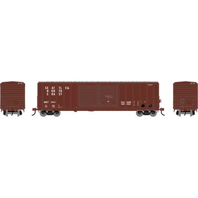 HO ATH 50' FMC 5077 Centered Double Door Box Car, SNCT #1034 HO ATH 50' FMC 5077 Centered Double Door Box Car, SNCT #1034
