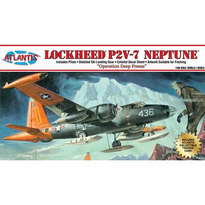 1/104 Lockheed P2V-7 Neptune Model Kit with Trading Card 1/104 Lockheed P2V-7 Neptune Model Kit with Trading Card
