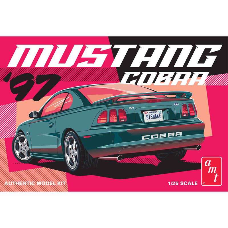 1/25 1997 Ford Mustang Cobra Model Kit