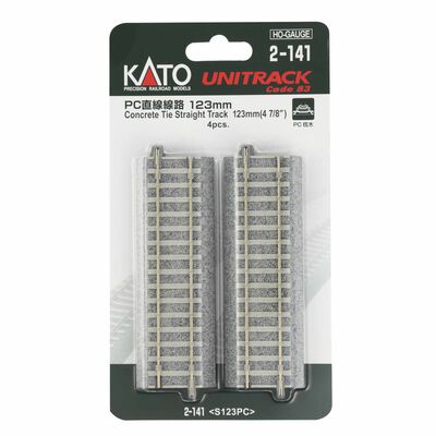 HO 4.88" (123mm) Straight Track Concrete Tie (4) HO 4.88" (123mm) Straight Track Concrete Tie (4)