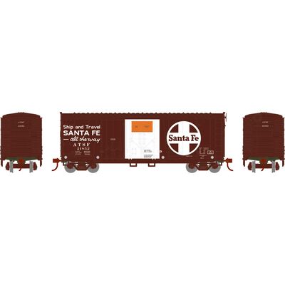 HO 40' Grain Loading Box Car, ATSF #21852 HO 40' Grain Loading Box Car, ATSF #21852